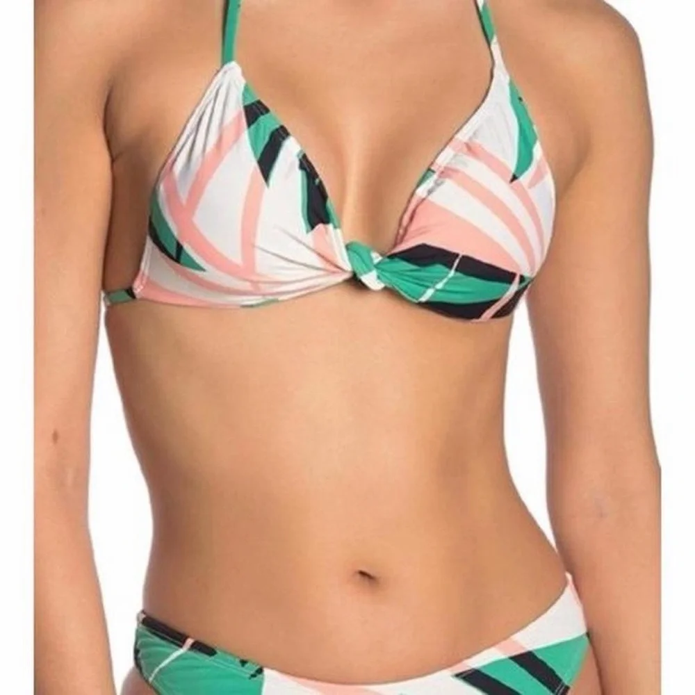 Bikini Lab “Sonic Boom” Palm Print Bikini Set M/L